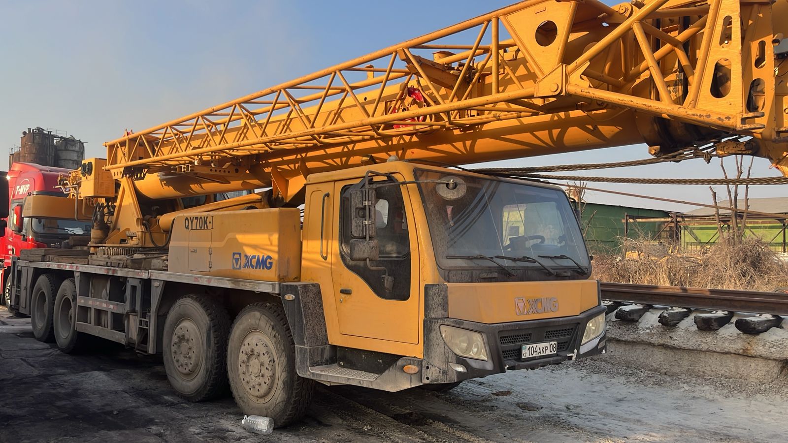 XCMG QY70K аренда автокрана 70 тонн Алматы