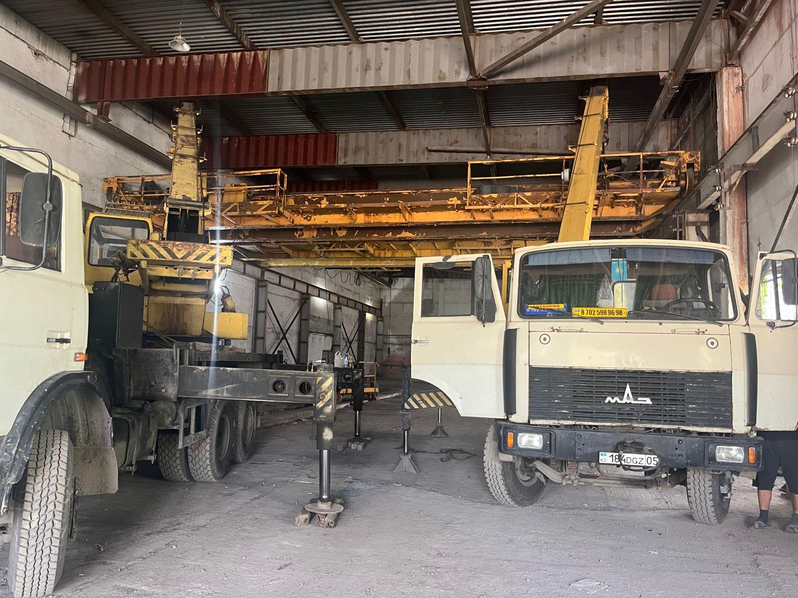 Парк автокранов Алматы